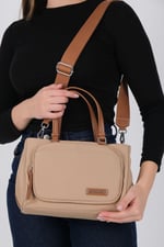 Silver & Polo SP1227 Kadın Omuz Çantası  Nut-Taba