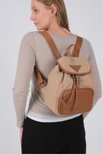 Silver & Polo SP1231 Kadın Sırt Çantası  Nut-Taba