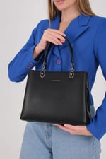Silver & Polo SP1234 Kadın El Çantası  Siyah