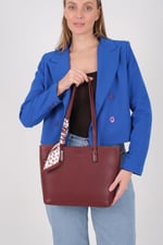 Silver & Polo SP1238 Kadın Omuz Çantası  Bordo