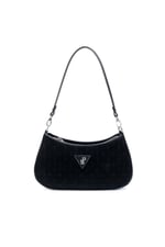 Silver & Polo SP1251 Kadın Omuz Çantası Fashion Siyah-Rugan Siyah