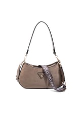 Silver & Polo SP1251 Kadın Omuz Çantası Süet Vizon