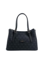 Silver & Polo SP1252 Kadın El Çantası Monogram Siyah