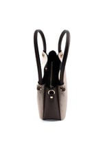 Silver & Polo SP1254 Kadın El Çantası Logolu Nut-Kahve
