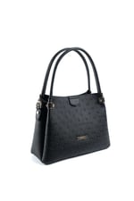Silver & Polo SP1254 Kadın El Çantası Logolu Siyah