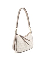 Silver & Polo SP1259 Kadın Omuz Çantası Monogram Bej-Kum