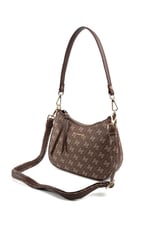 Silver & Polo SP1259 Kadın Omuz Çantası Monogram Kahve