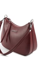 Silver & Polo SP1259 Kadın Omuz Çantası Düz Bordo