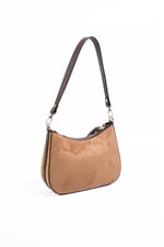 Silver & Polo SP1259 Kadın Omuz Çantası Süet Taba-Kahve