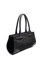 Silver & Polo SP1261 Kadın El Çantası Süet Siyah