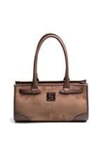 Silver & Polo SP1261 Kadın El Çantası Süet Kahve