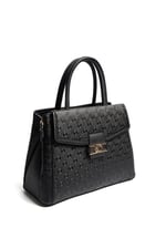 Silver & Polo SP1264 Kadın El Çantası Logolu Siyah
