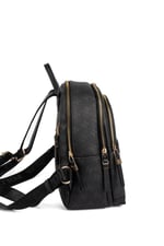 Silver & Polo SP1265 Kadın Sırt Çantası Monogram Siyah