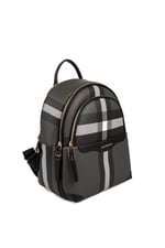 Silver & Polo SP1265 Kadın Sırt Çantası Ekose Siyah