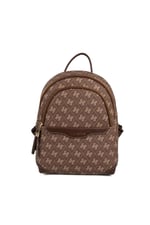 Silver & Polo SP1265 Kadın Sırt Çantası Monogram Kahve