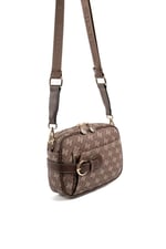 Silver & Polo SP1269 Kadın Çapraz Çanta Monogram Kahve