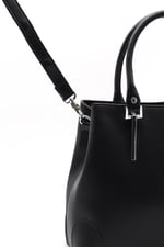 Silver & Polo SP667 Kadın El Çantası Düz Siyah