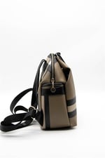 Silver & Polo SP771 Kadın Sırt Çantası Ekose Kahve-Siyah