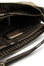 Silver & Polo SP818 Kadın Çapraz Çanta Petek Karamel-Kahve