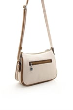 Silver & Polo SP818 Kadın Çapraz Çanta Petek Bej-A.Taba