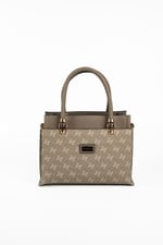 Silver & Polo SP826 Kadın El Çantası Monogram Y.Yeşil