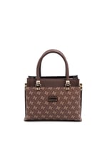Silver & Polo SP826 Kadın El Çantası Monogram Kahve