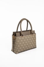 Silver & Polo SP826 Kadın El Çantası Monogram Y.Yeşil