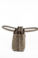 Silver & Polo SP826 Kadın El Çantası Monogram Y.Yeşil