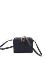 Silver & Polo SP888 Kadın Çapraz Çanta Monogram Siyah