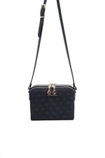 Silver & Polo SP888 Kadın Çapraz Çanta Monogram Siyah
