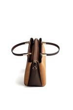Silver & Polo SP913 Kadın El Çantası Süet Taba-Kahve