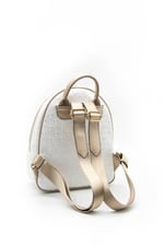 Silver & Polo SP945 Kadın Sırt Çantası Logolu Sedef-S.Nut
