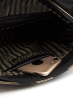 Silver & Polo SP963 Kadın Çapraz Çanta Ekose Kahve-Siyah