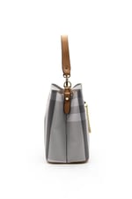 Silver & Polo SP967 Kadın Çapraz Çanta Ekose A.Gri-A.Taba
