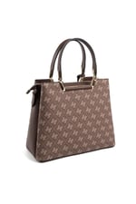 Silver & Polo SP969 Kadın El Çantası Monogram Kahve