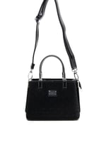 Silver & Polo SP987 Kadın El Çantası Fashion Siyah-Rugan Siyah