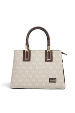SP1000 Kadın El Çantası Monogram Taş - Kahve SP1000-M178