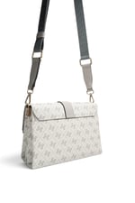 SP1009 Kadın Çapraz Çanta Monogram A.Gri - Gri SP1009-M178