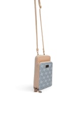 SP1011 Kadın Telefon Çantası Monogram Mavi - Ten SP1011-M178