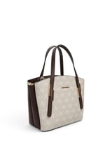 SP1021 Kadın El Çantası Monogram Taş - Kahve SP1021-M178