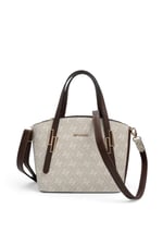 SP1021 Kadın El Çantası Monogram Taş - Kahve SP1021-M178