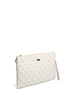 SP1034 Kadın Portföy & Clutch Monogram Bej-Kum Beji