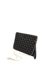 SP1034 Kadın Portföy & Clutch Monogram Füme-Siyah