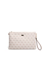 SP1034 Kadın Portföy & Clutch Monogram Pembe-Somon