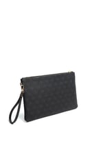 SP1034 Kadın Portföy & Clutch Monogram Siyah-Siyah