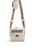 SP1038 Kadın Çapraz Çanta Düz Bej - Latte SP1038-M105
