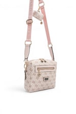SP1038 Kadın Çapraz Çanta Monogram Pembe - Pudra SP1038-M178