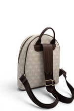 SP1062 Kadın Sırt Çantası Monogram Taş-Kahve