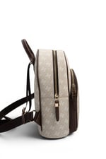 SP1062 Kadın Sırt Çantası Monogram Taş-Kahve