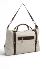 SP1064 Kadın Seyahat Çantası Monogram Taş-Kahve